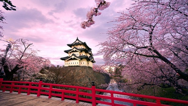 HIROSAKI CASTLE, JAPAN