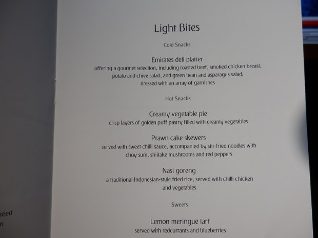 MENU - LIGHT BITES