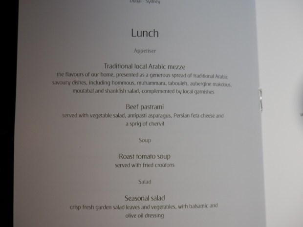 MENU - LUNCH