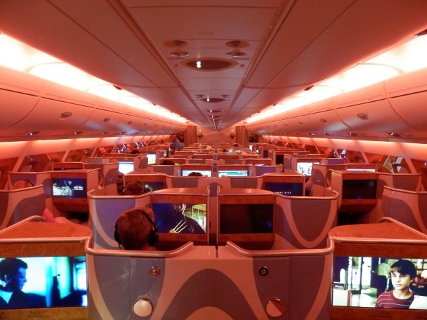 BUSINESS CLASS CABIN - LARGEST CABIN WITH MOOD LIGHTING